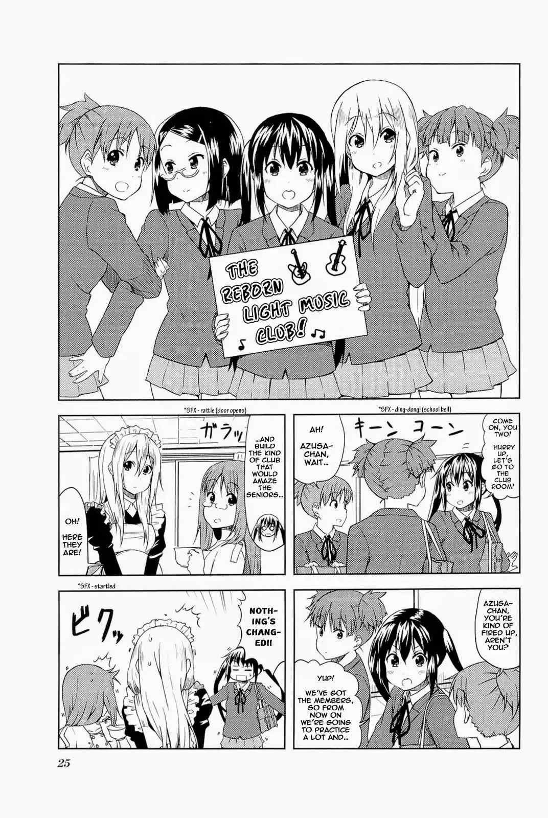 K-ON! - High School Chapter 3 1